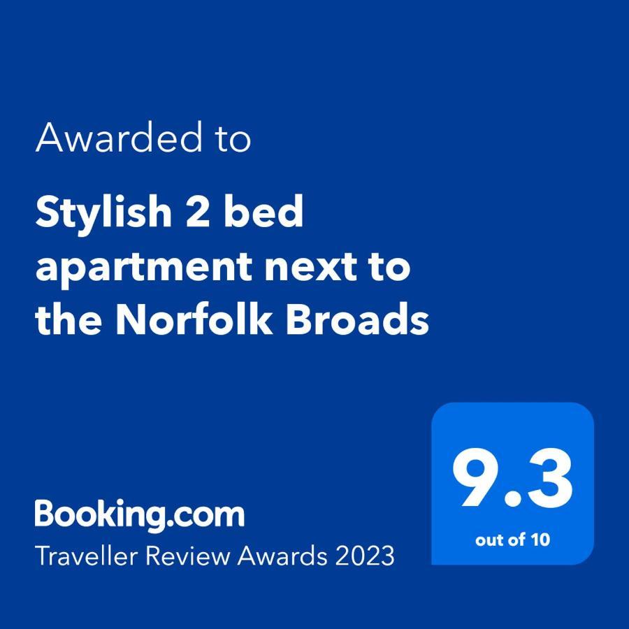 Stylish 2 Bed Apartment Next To The Norfolk Broads Coltishall Kültér fotó